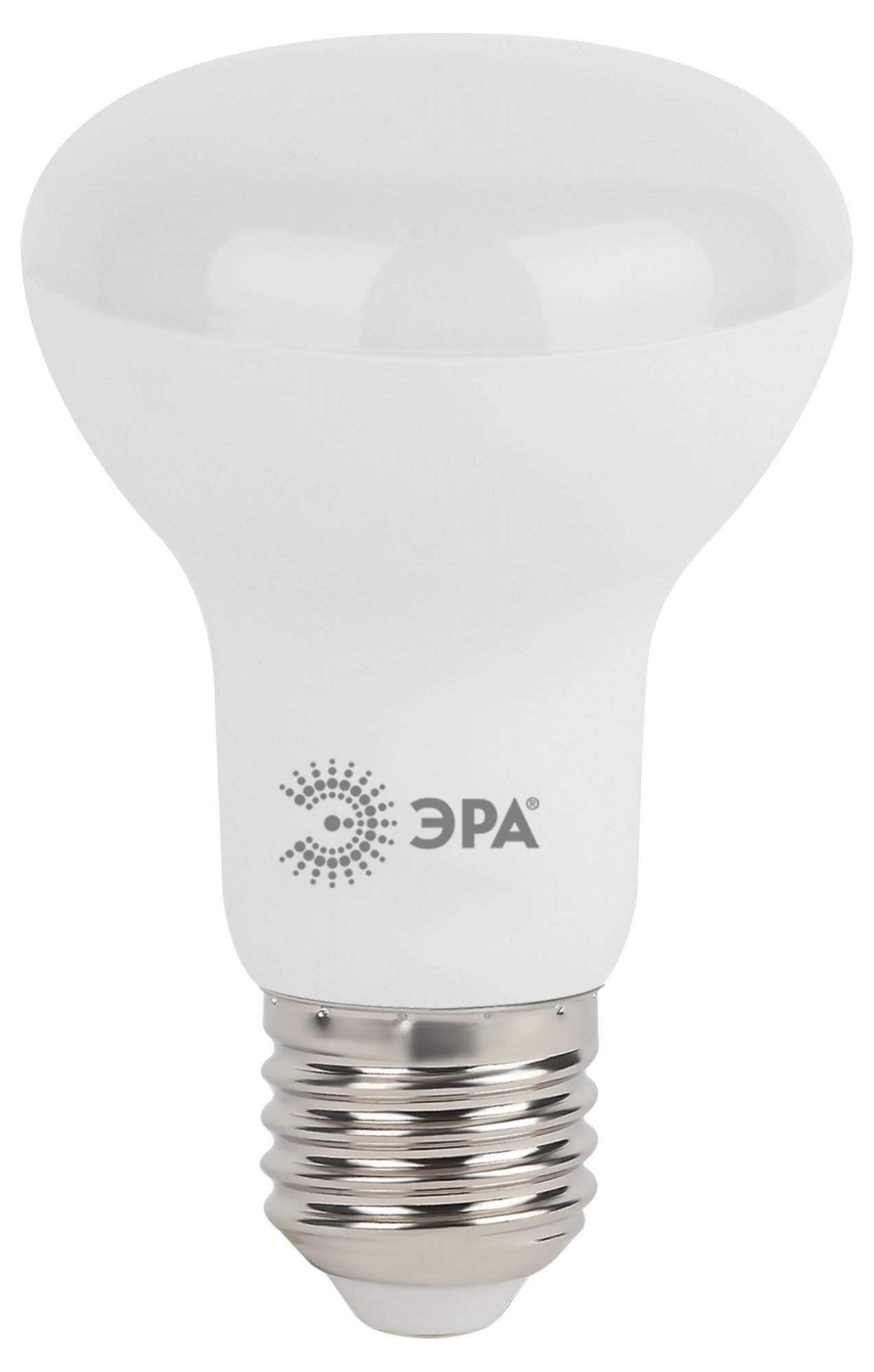 Лампа светодиодная LED 8 Вт 640Лм 2700К рефлектор теплый E27 170-265В LED R63-8W-827-E27 Standart ЭРА Б0020557