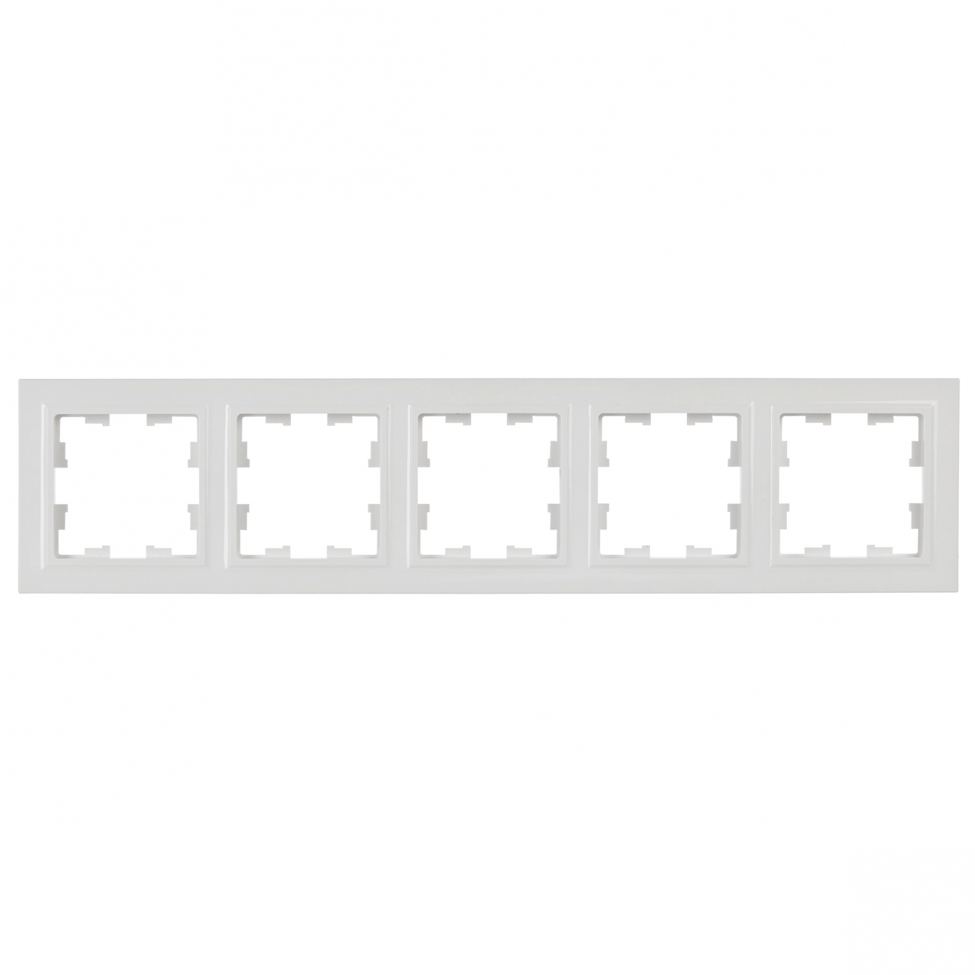 BRITE Рамка 5 постов РУ-5-БрБ белый IEK BR-M52-K01