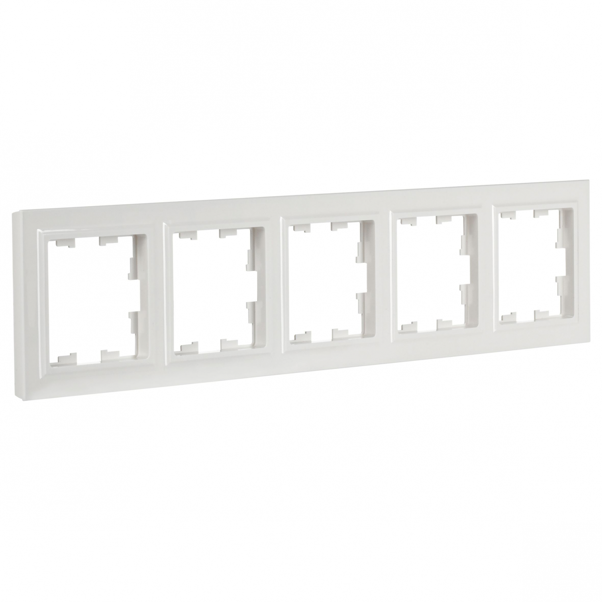 BRITE Рамка 5 постов РУ-5-БрБ белый IEK BR-M52-K01
