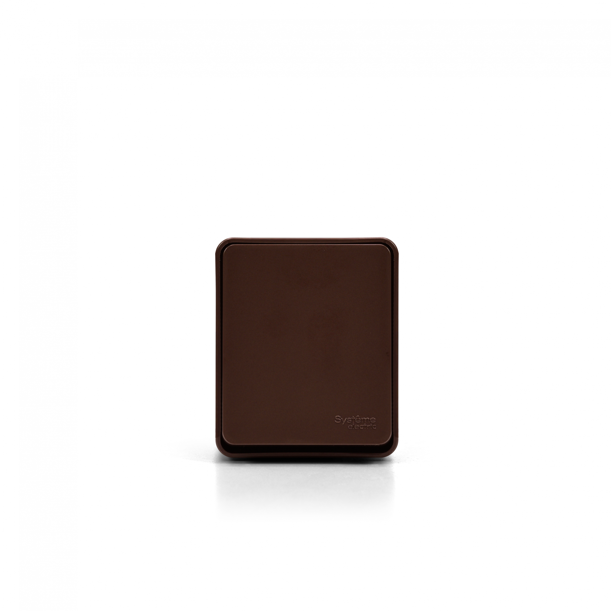 AtlasDesign PROFI IP54 О/У 1-клавишный ВЫКЛЮЧАТЕЛЬ 10 АХ, КОРИЧНЕВЫЙ Systeme Electric ATN546011