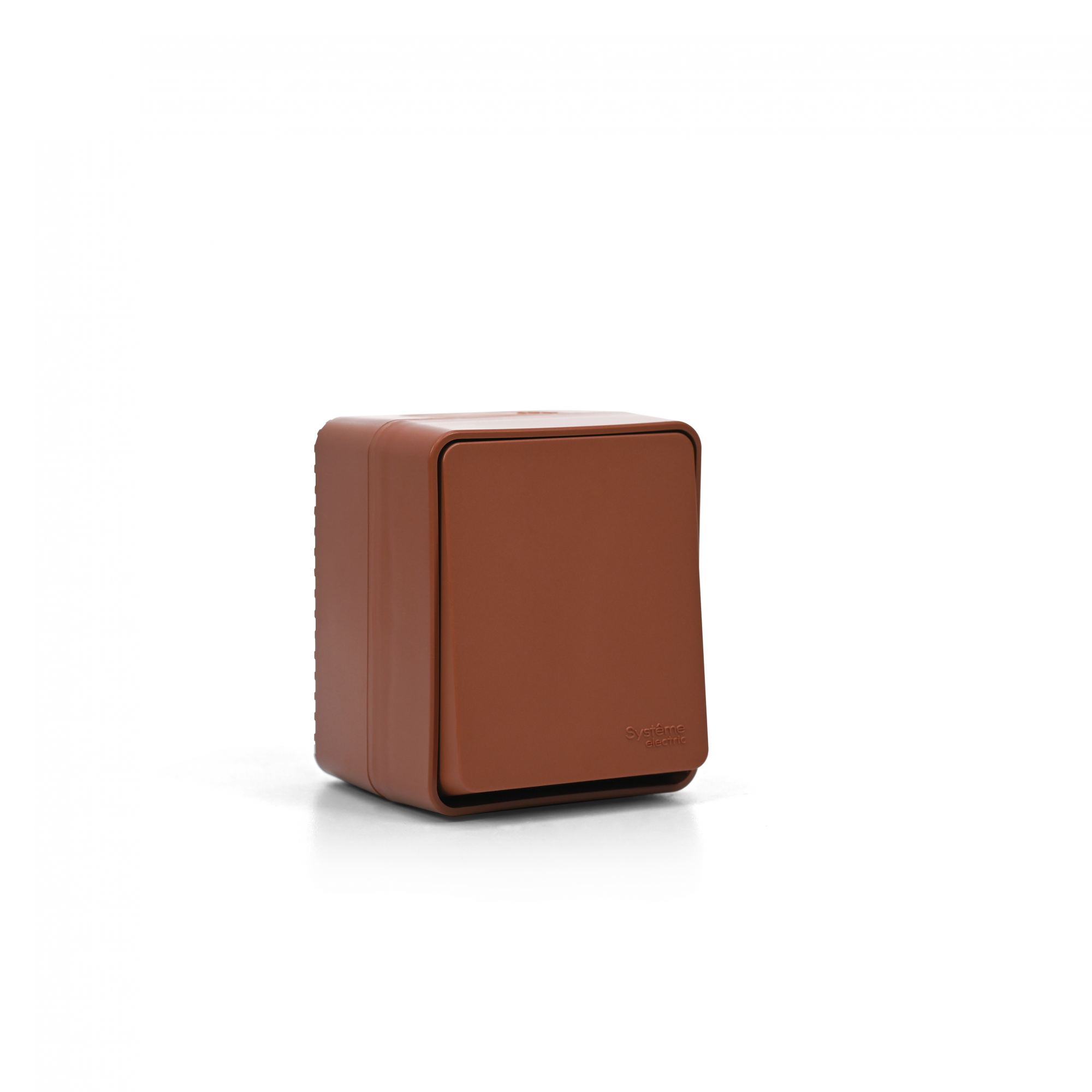 AtlasDesign PROFI IP54 О/У 1-клавишный ВЫКЛЮЧАТЕЛЬ 10 АХ, ТЕРРАКОТОВЫЙ Systeme Electric ATN547011