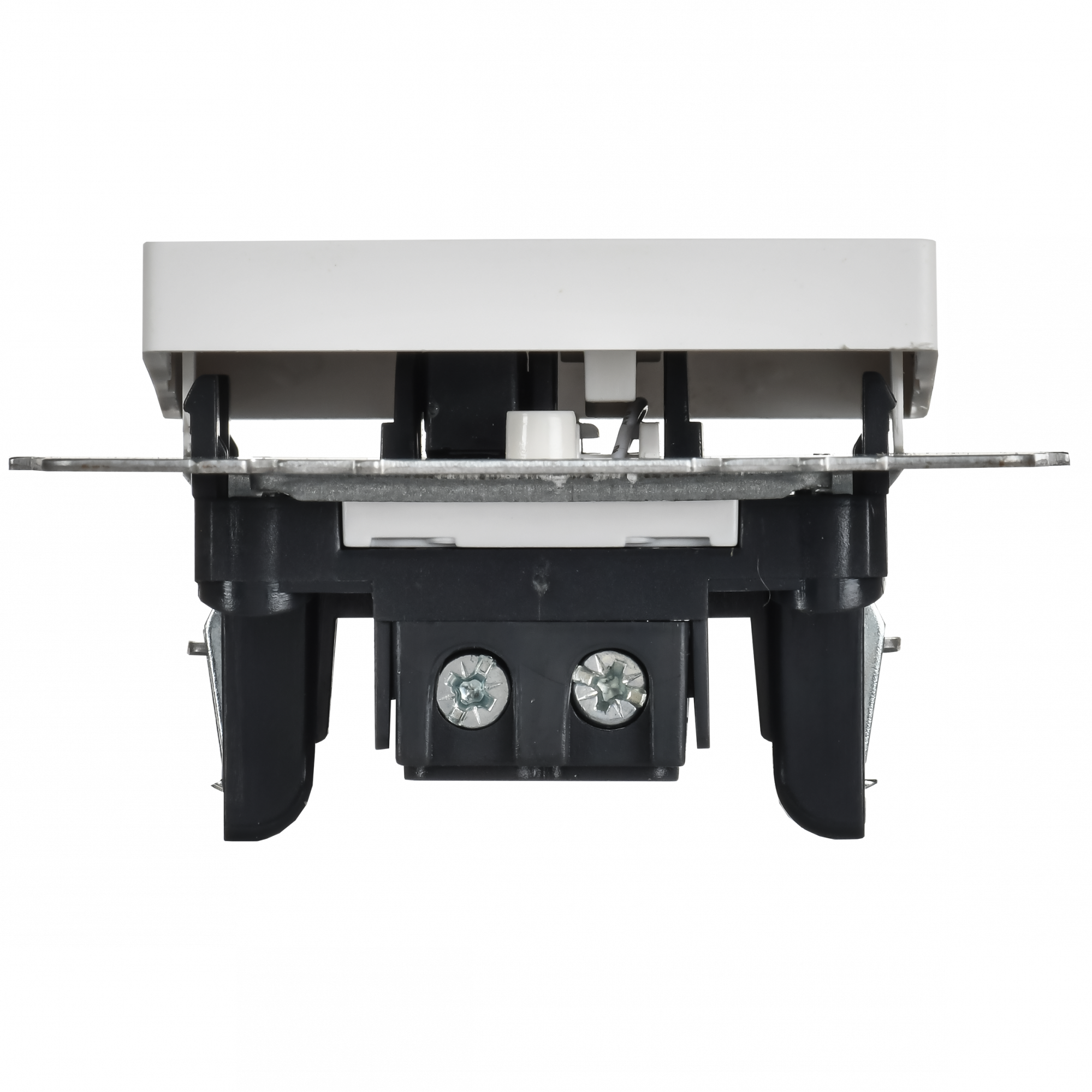 BRITE Выключатель 1-клавишный проходной 10А ВС10-1-6-БрАБ арктический белый IEK BR-V12-0-10-K91