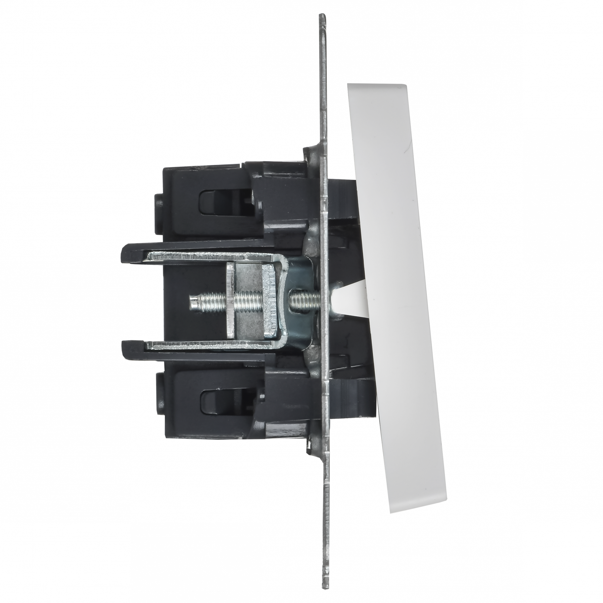 BRITE Выключатель 3-клавишный 10А ВС10-3-0-БрАБ арктический белый IEK BR-V30-0-10-K91