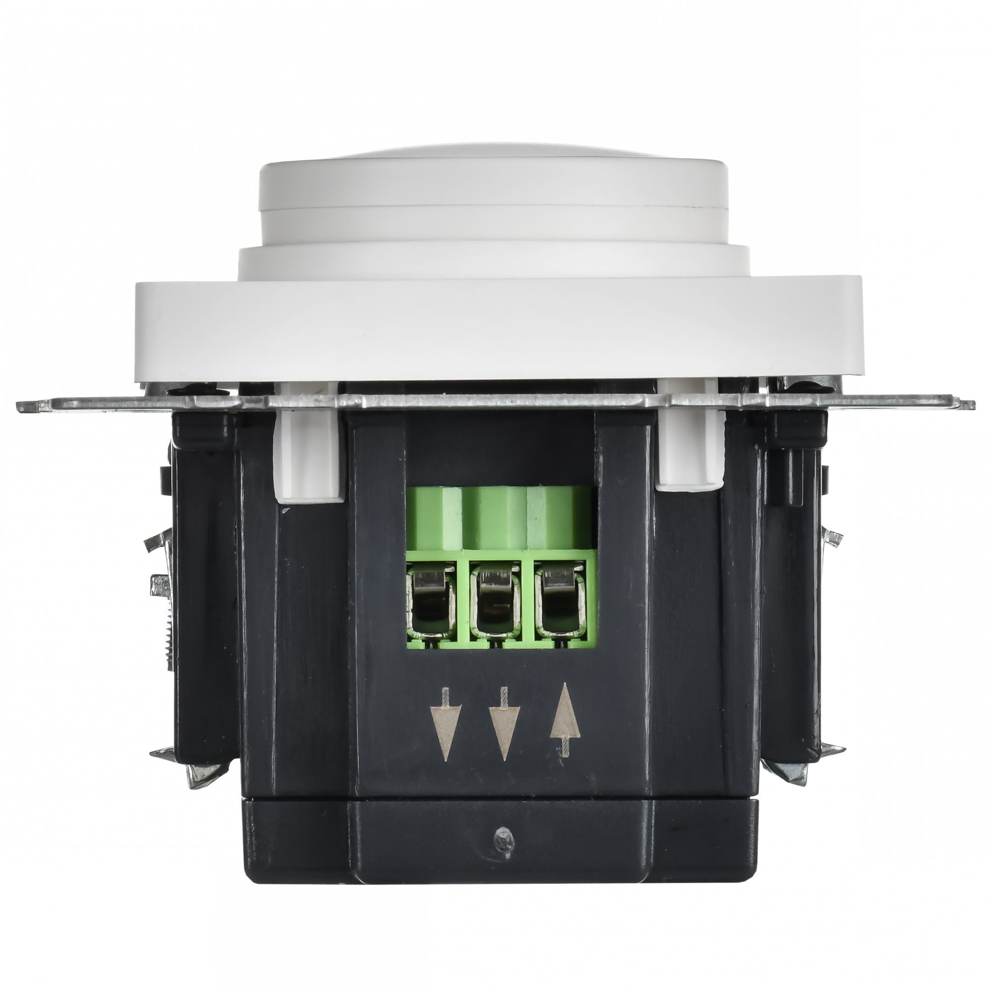 BRITE Светорегулятор поворотно-нажимной 600Вт СС10-1-0-БрАБ арктический белый IEK BR-D20-0600-K91