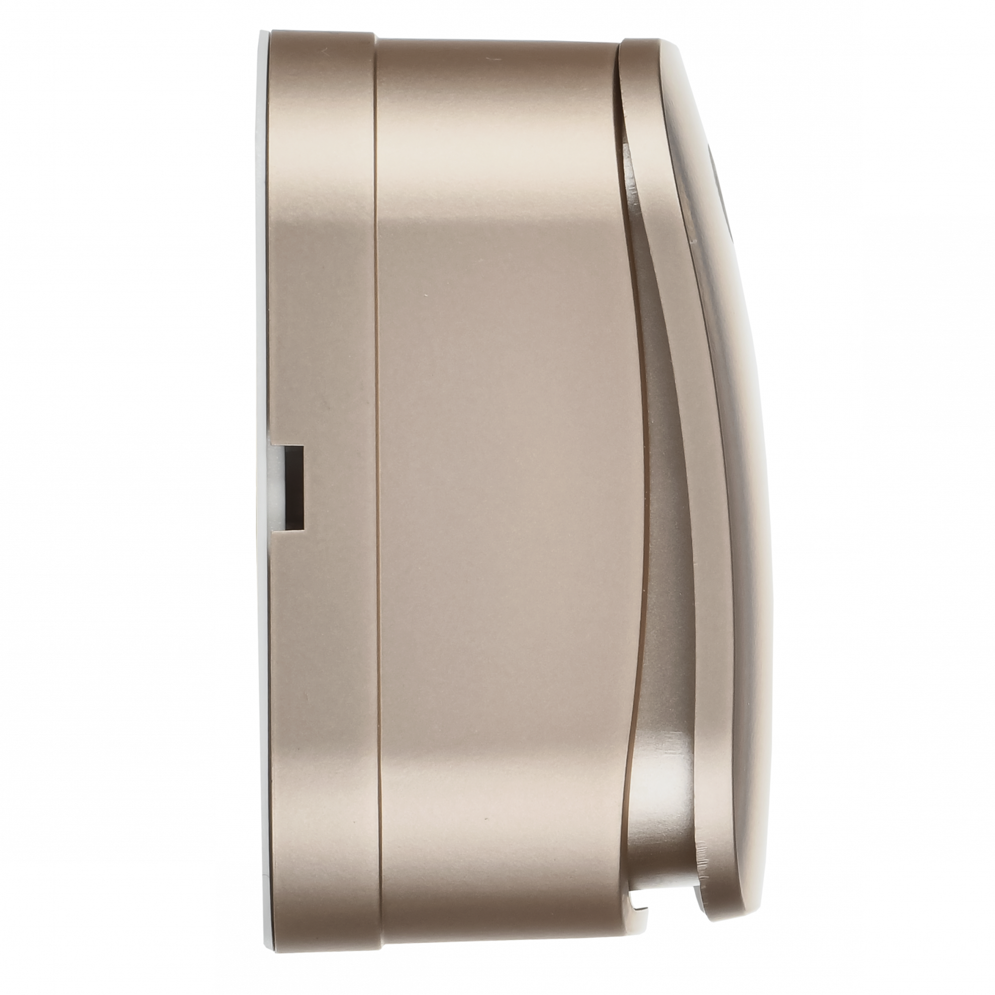 GLORY Выключатель 1-клавишный для открытой установки проходной 10А ВСп10-1-0-ХШм шампань матовый IEK EVH12-K37M-10