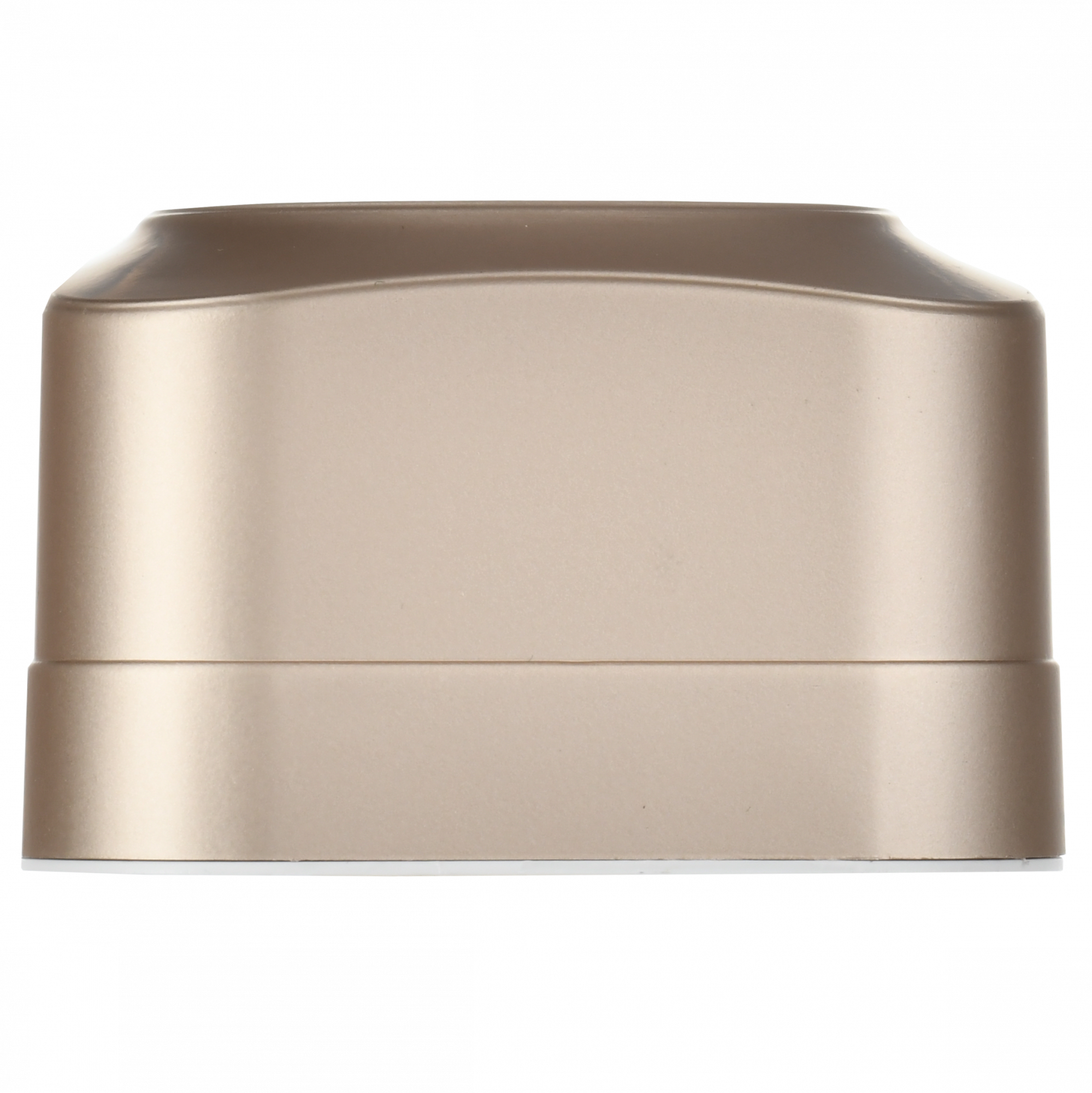 GLORY Розетка 1-местная для открытой установки с заземлением без защитных шторок 16А РС20-3-ХШм шампань матовый IEK ERH11-K37M-16