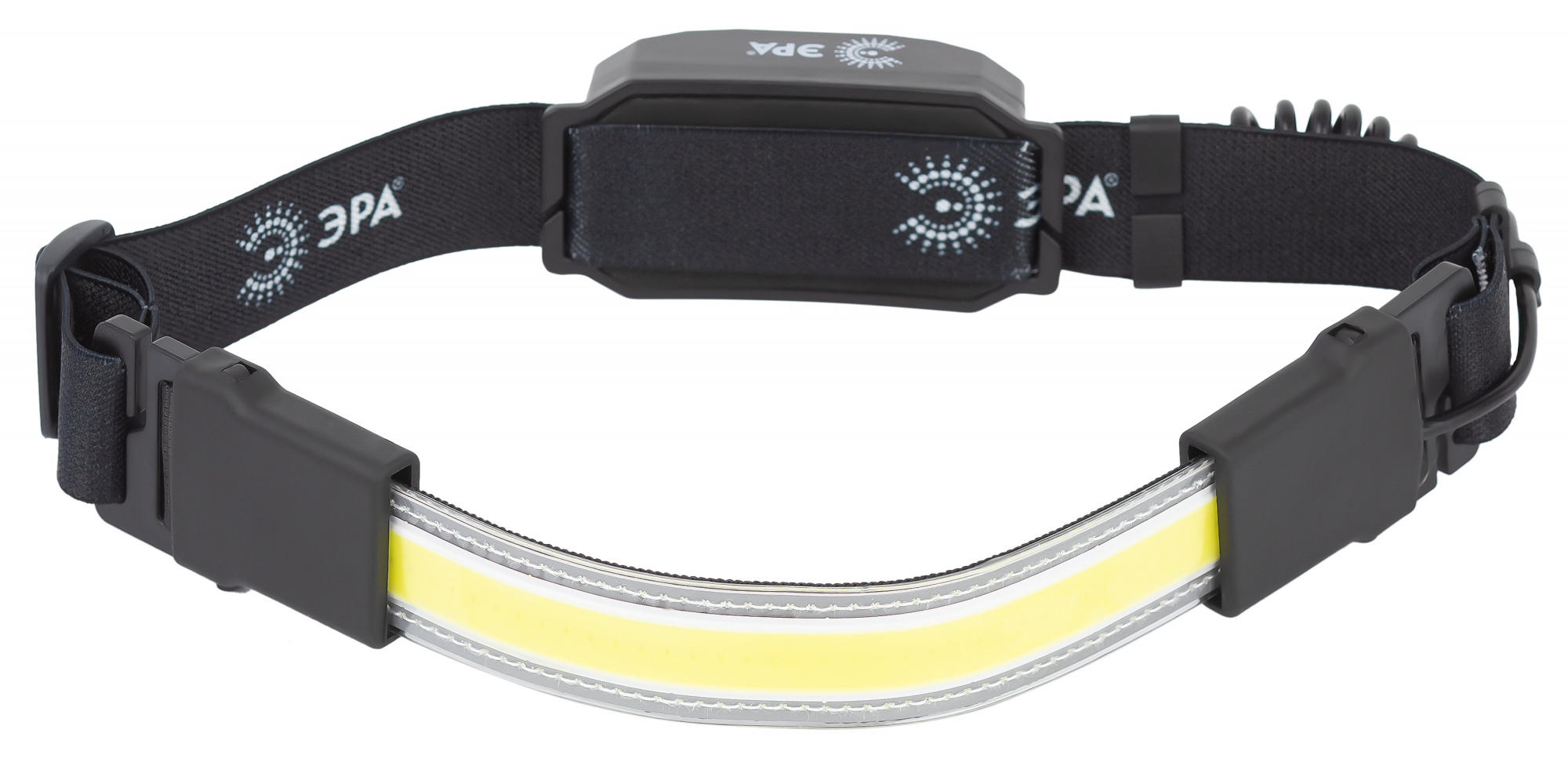 Фонарь налобный светодиодный 5Вт 350Лм IP40 SMD+COB 3 режима аккумуляторный GA-807 Кибер miscro USB ЭРА Б0054033