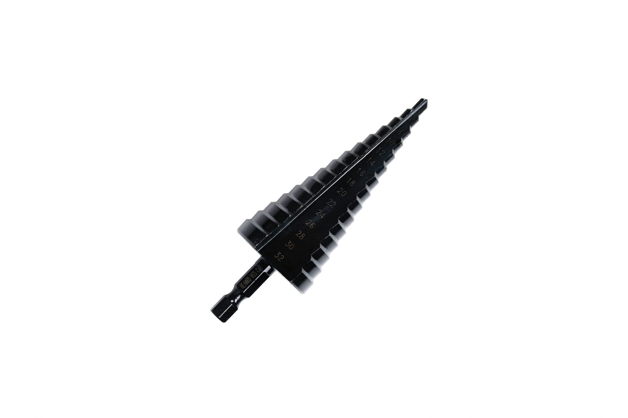 Сверло ступенчатое HSS-Co 4-32 шестигранный хвостовик, прямая канавка RE:HARD RHStFSDHS4-32Co