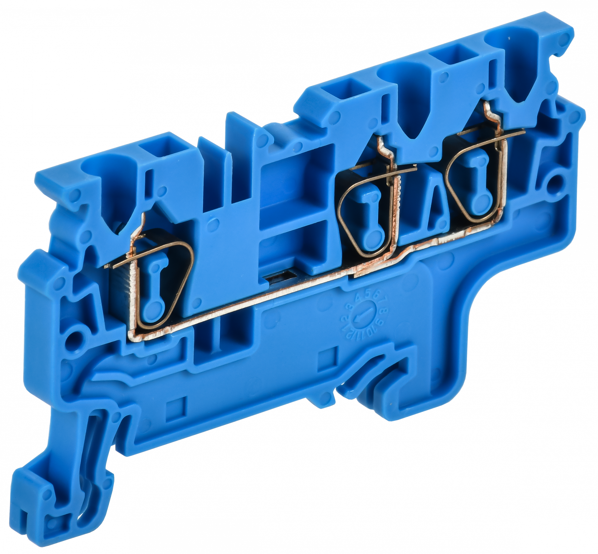 ARMAFIX Клемма пружинная CX2.5-3 BU 2,5мм2 трехконтактная синяя IEK AF-CT40-00-3-K07-002
