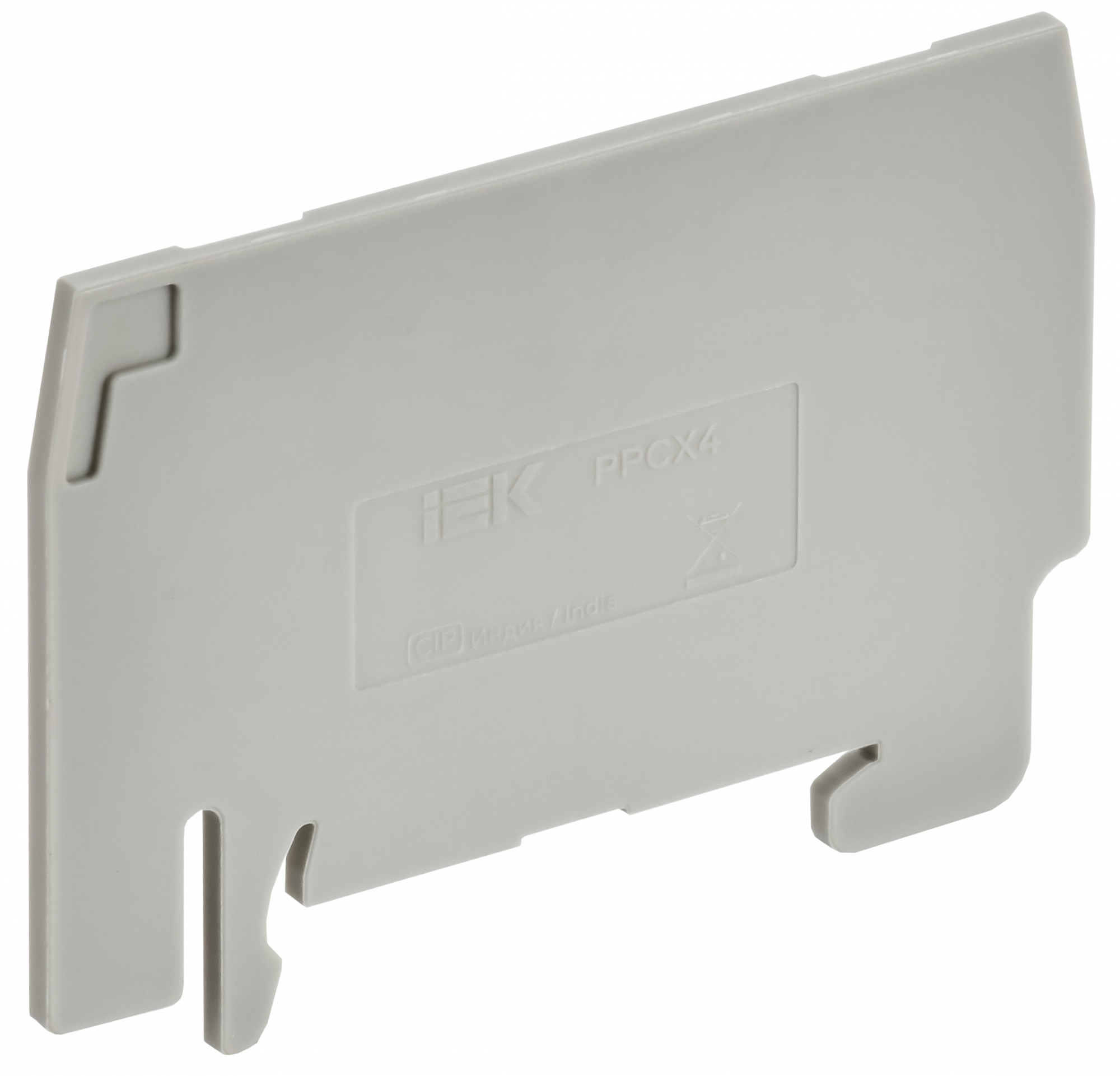 ARMAFIX Разделитель PPCX4 для колодки клеммной CX2.5-CX4 серый IEK AF-CT40-00-K03-004-PP