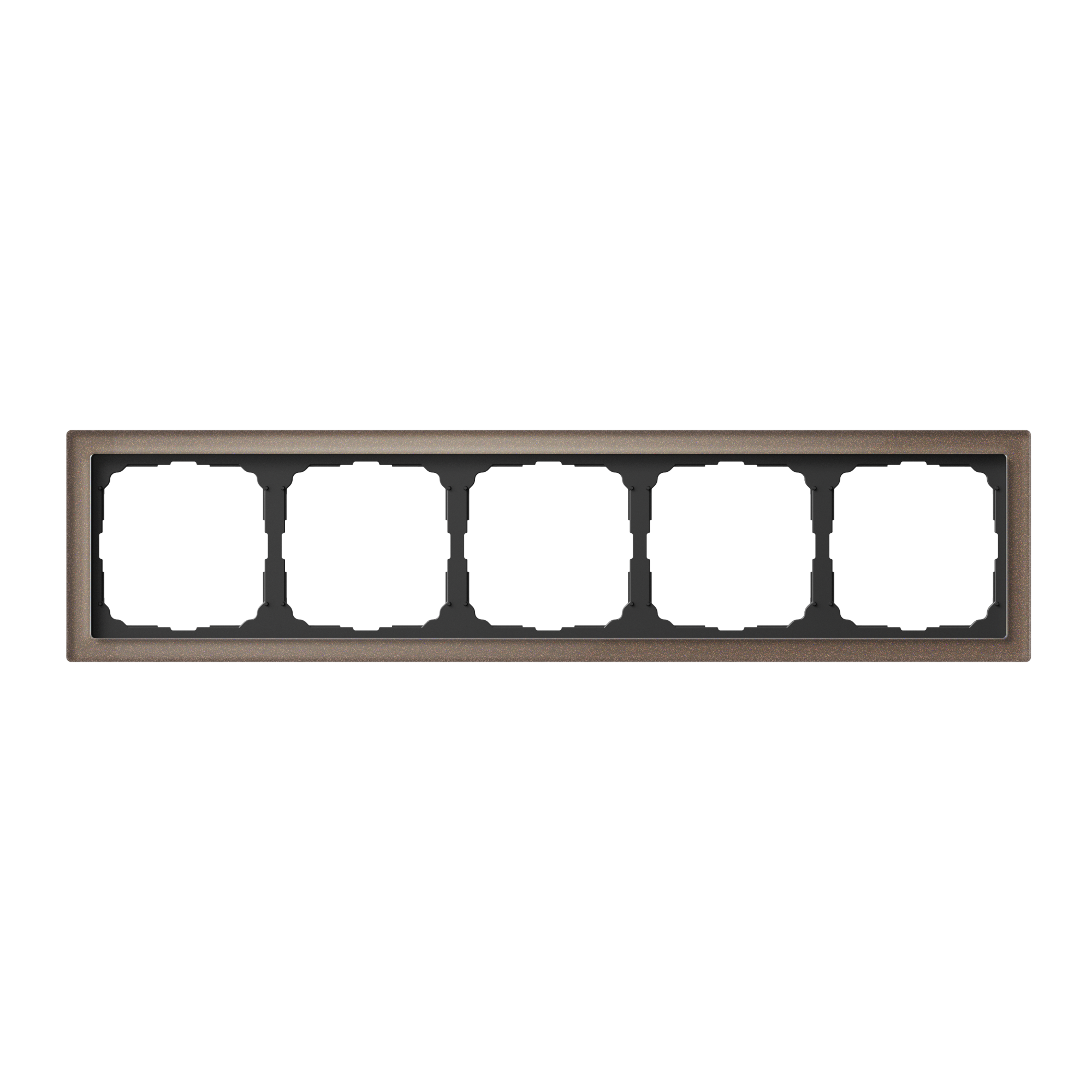 ARTGALLERY PURE 5-постовая РАМКА, ОРГАНИЧЕСКОЕ СТЕКЛО МОККО Systeme Electric GAL320605