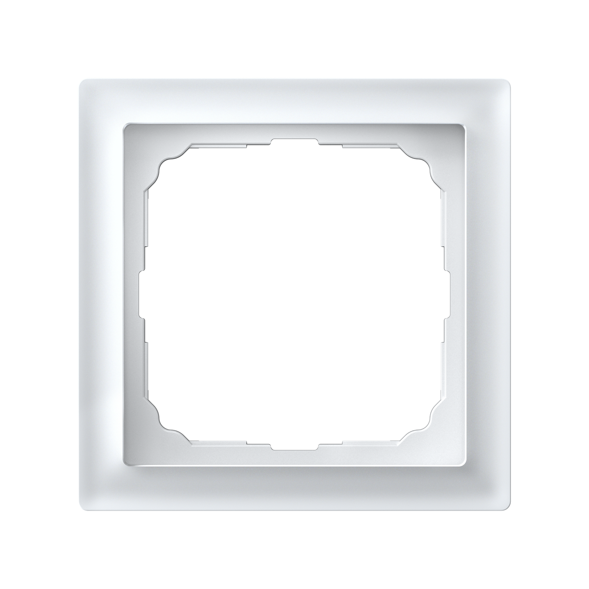 ARTGALLERY PURE 1-постовая РАМКА, МАТОВОЕ ОРГАНИЧЕСКОЕ СТЕКЛО БЕЛЫЙ Systeme Electric GAL330101