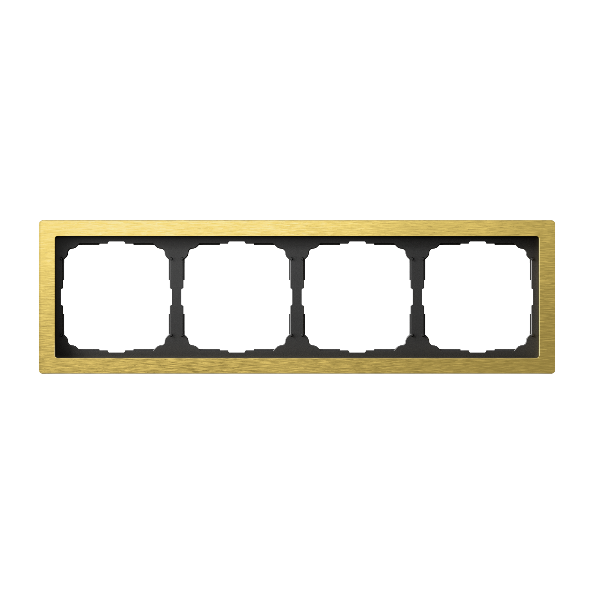 ARTGALLERY PURE 4-постовая РАМКА, МЕТАЛЛ ЗОЛОТО Systeme Electric GAL312404