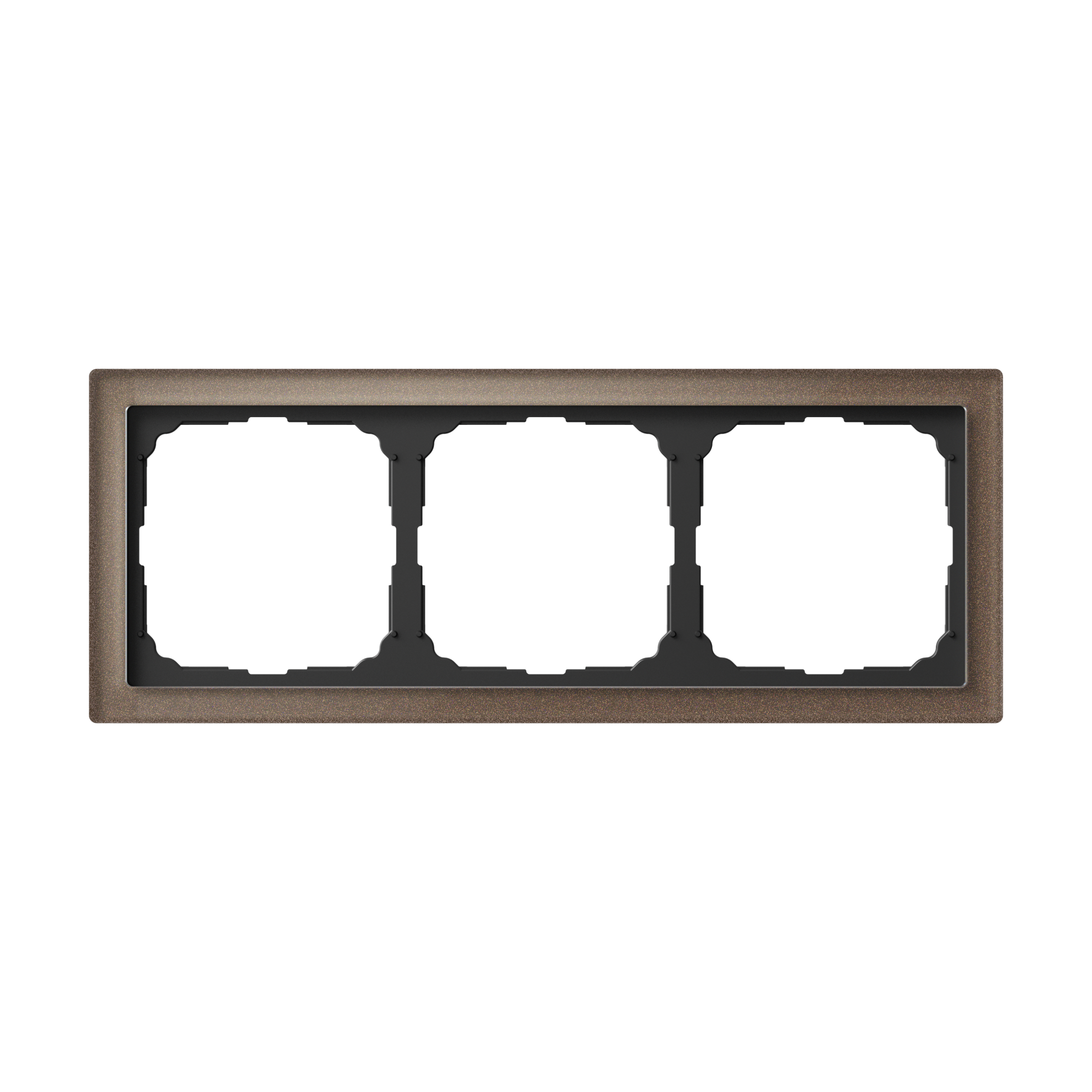 ARTGALLERY PURE 3-постовая РАМКА, ОРГАНИЧЕСКОЕ СТЕКЛО МОККО Systeme Electric GAL320603