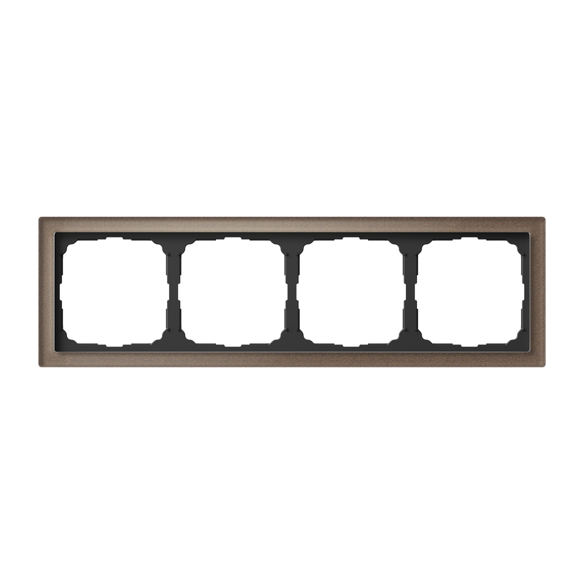 ARTGALLERY PURE 4-постовая РАМКА, ОРГАНИЧЕСКОЕ СТЕКЛО МОККО Systeme Electric GAL320604