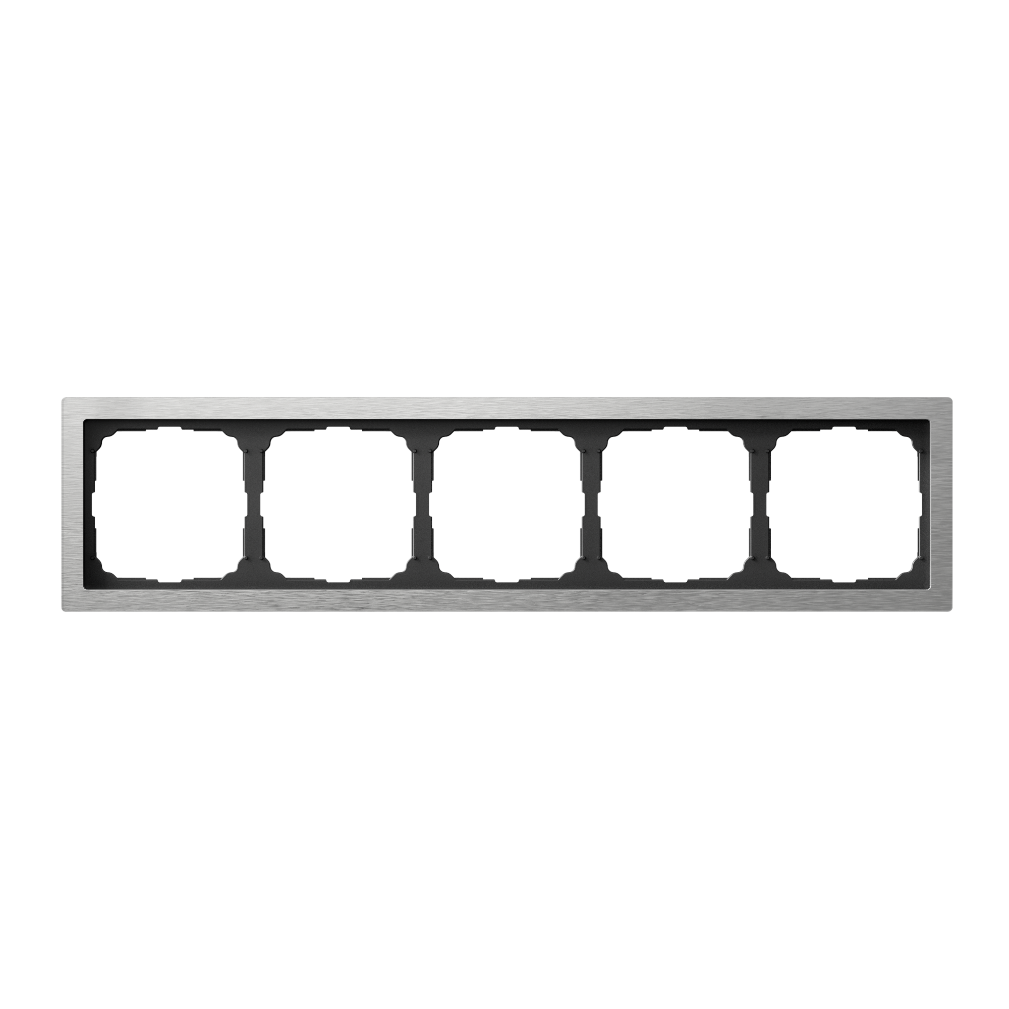 ARTGALLERY PURE 5-постовая РАМКА, МЕТАЛЛ АЛЮМИНИЙ Systeme Electric GAL312105