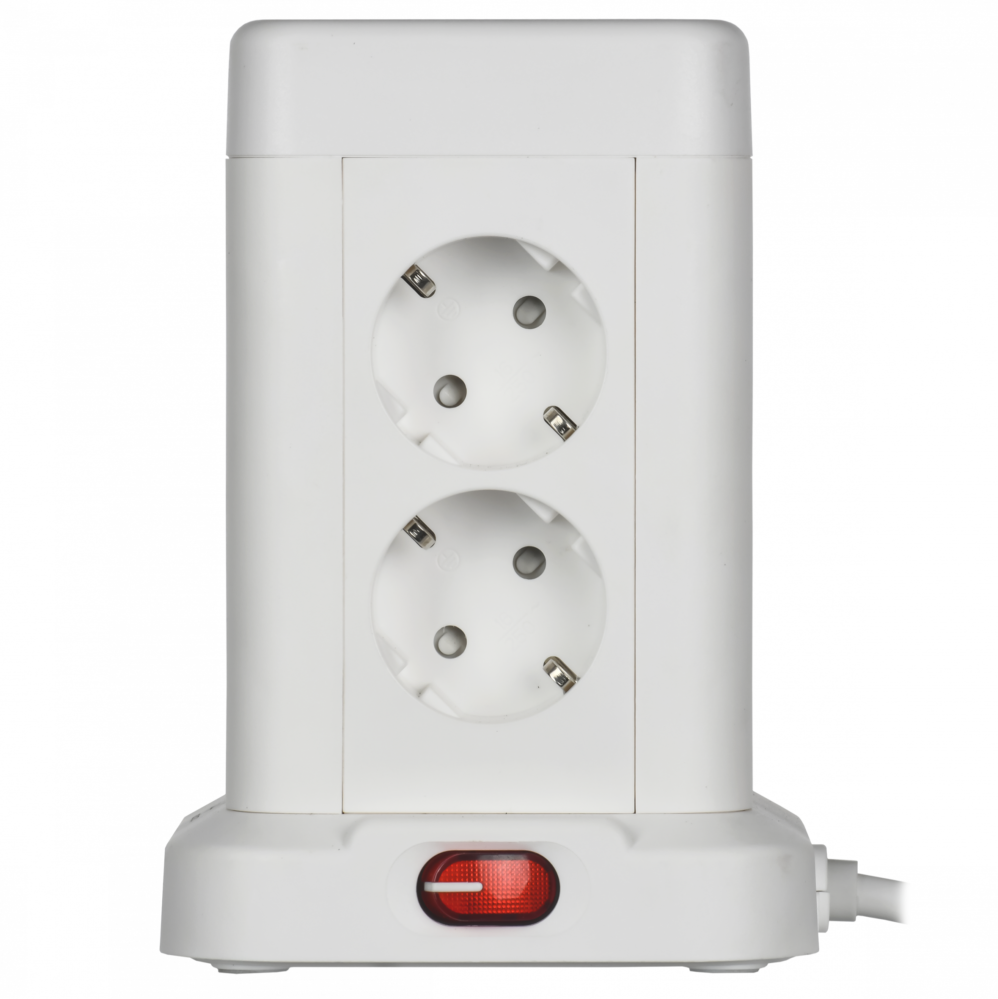 DOMINIC Удлинитель У08K 8 мест 2P+PE 1,5м 3х1,0мм2 16А/250В USB A+C 20Вт белый IEK DN-YP30-16-08-01-ZKU-K01