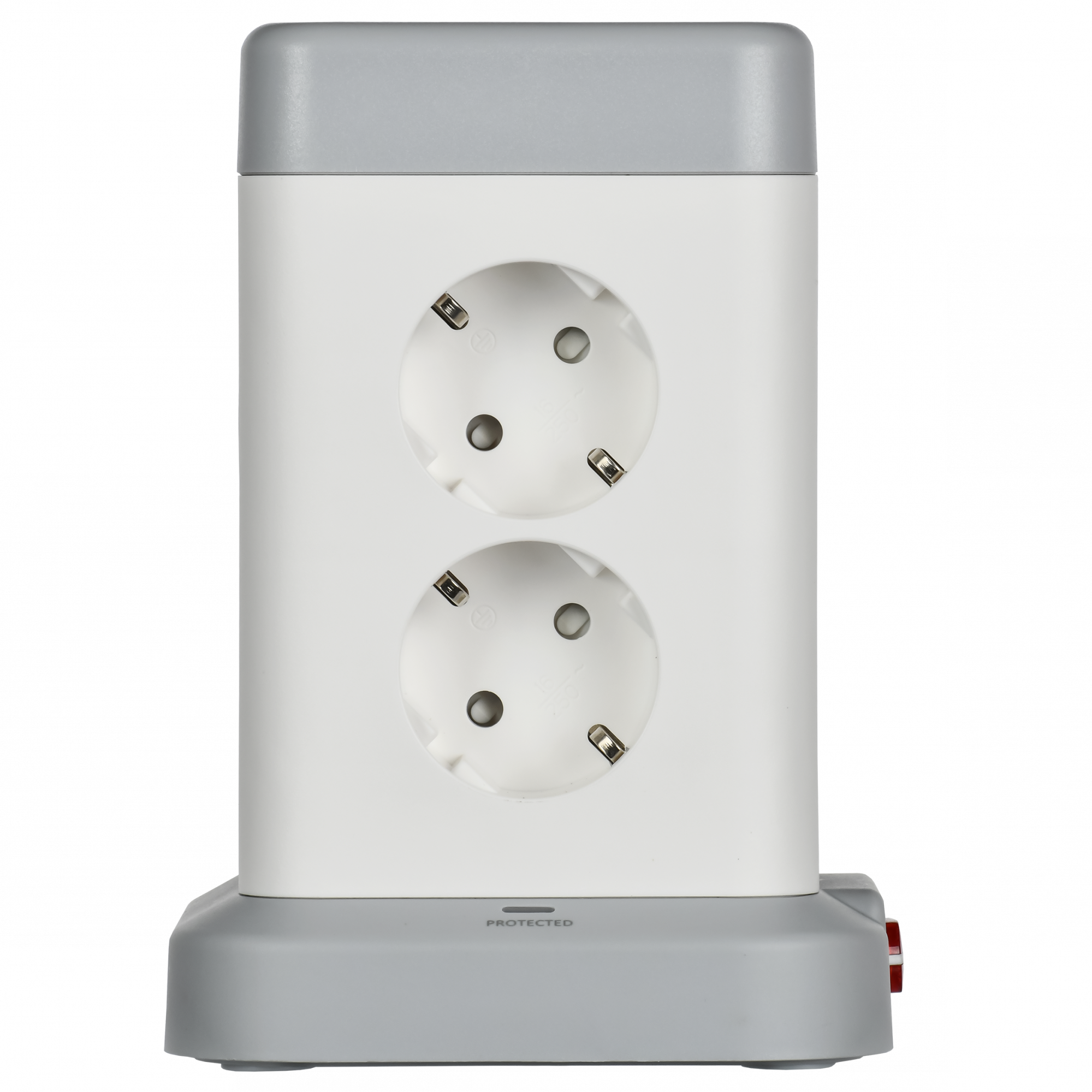 DOMINIC Удлинитель У08K 8 мест 2P+PE 1,5м 3х1,0мм2 16А/250В USB A+C 20Вт серый IEK DN-YP30-16-08-01-ZKU-K41
