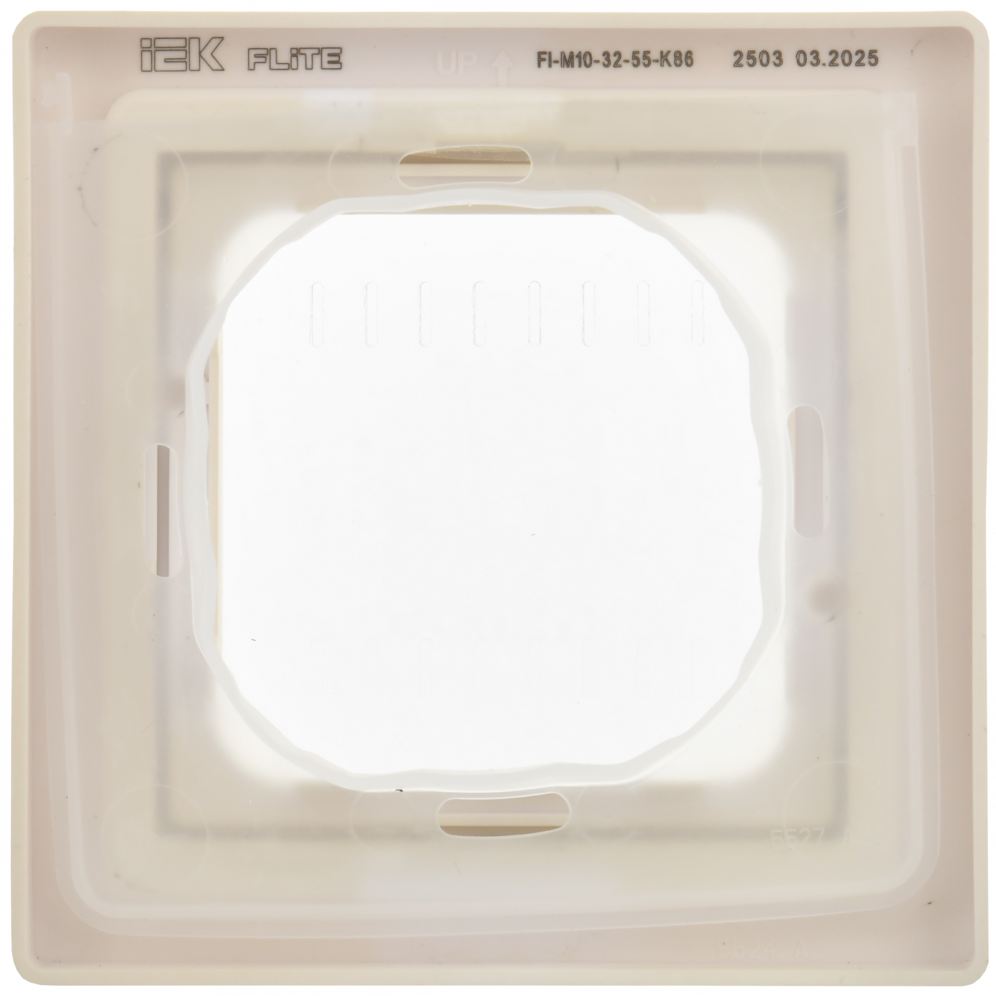 FLITE Рамка 1-местная IP55 Рпро-1-55-ФлСл сливочный IEK FI-M10-32-55-K86