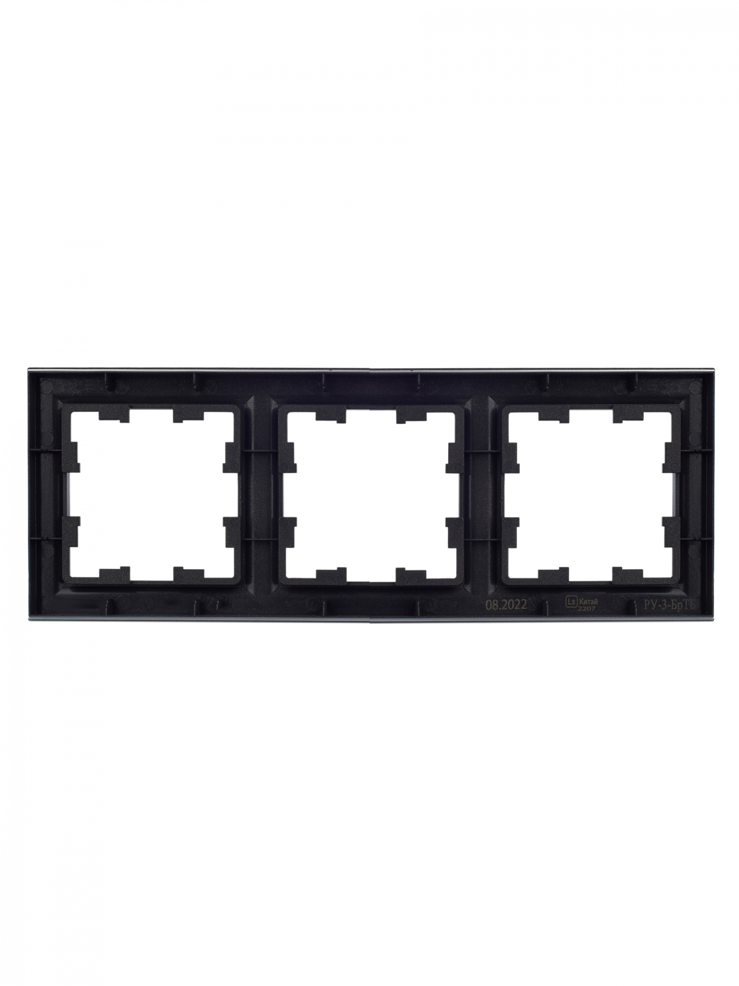 BRITE Рамка 3 поста РУ-3-БрТБ темная бронза IEK BR-M32-K45