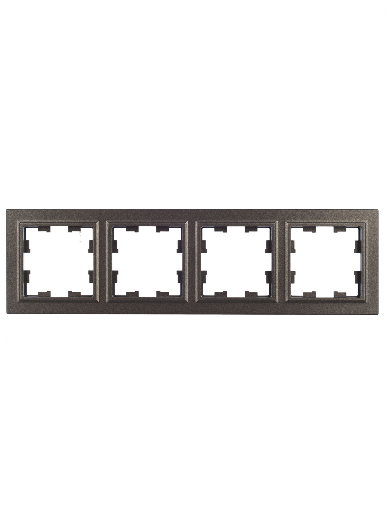 BRITE Рамка 4 поста РУ-4-БрТБ темная бронза IEK BR-M42-K45