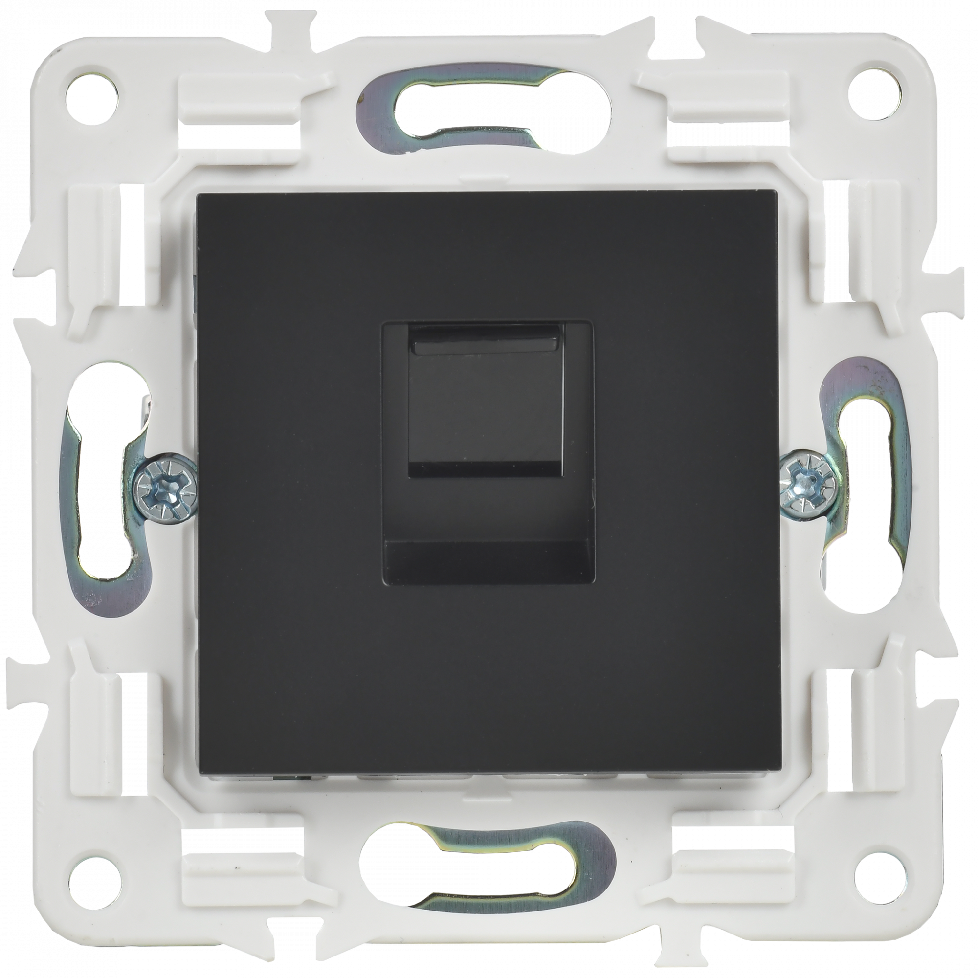 SKANDY Розетка компьютерная RJ45 кат.5E SK-K01Bl черный IEK SK-K10-1-K02
