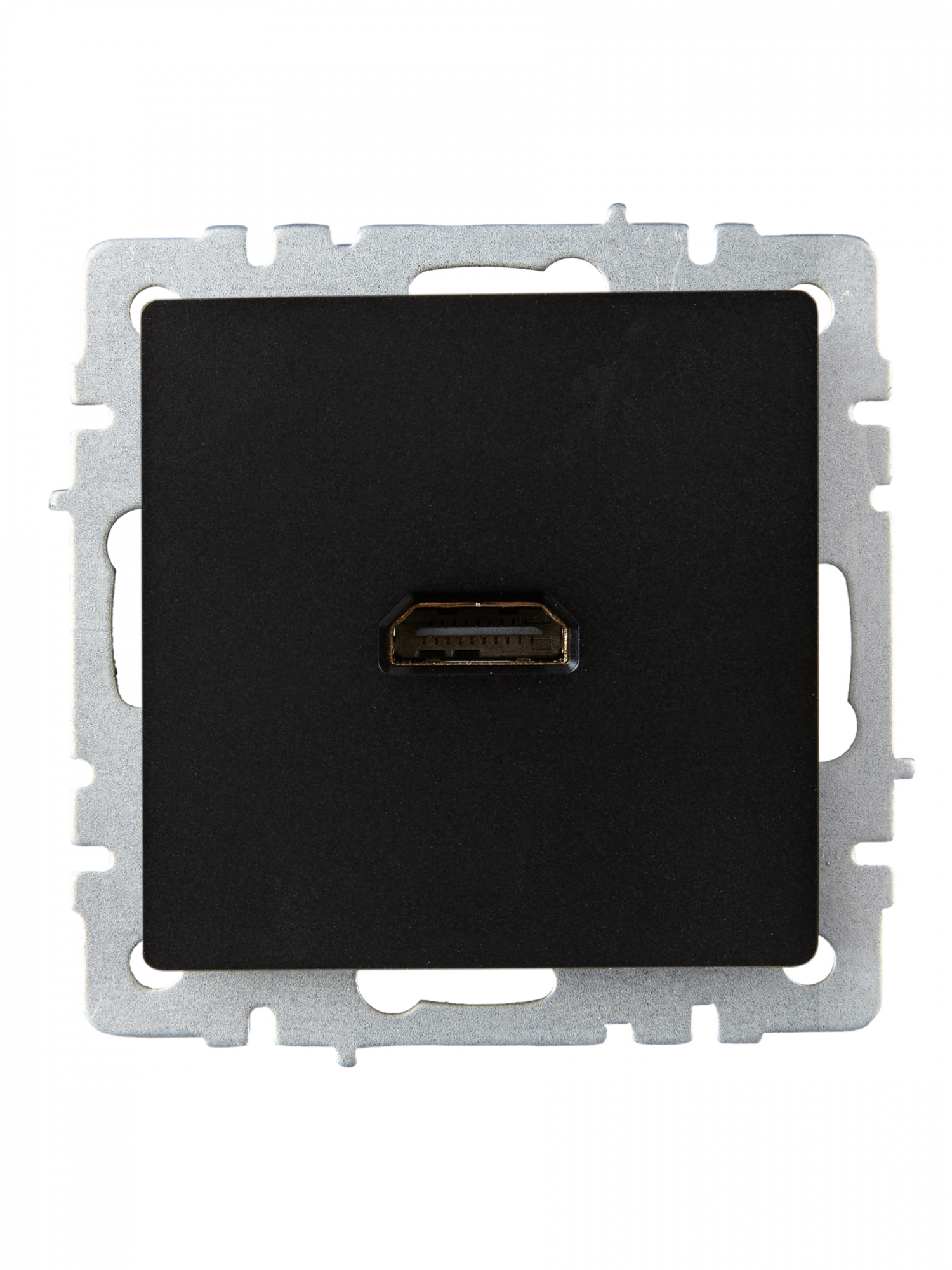 BRITE Розетка HDMI РHDMI-0-БрЧ черный IEK BR-H10-K02