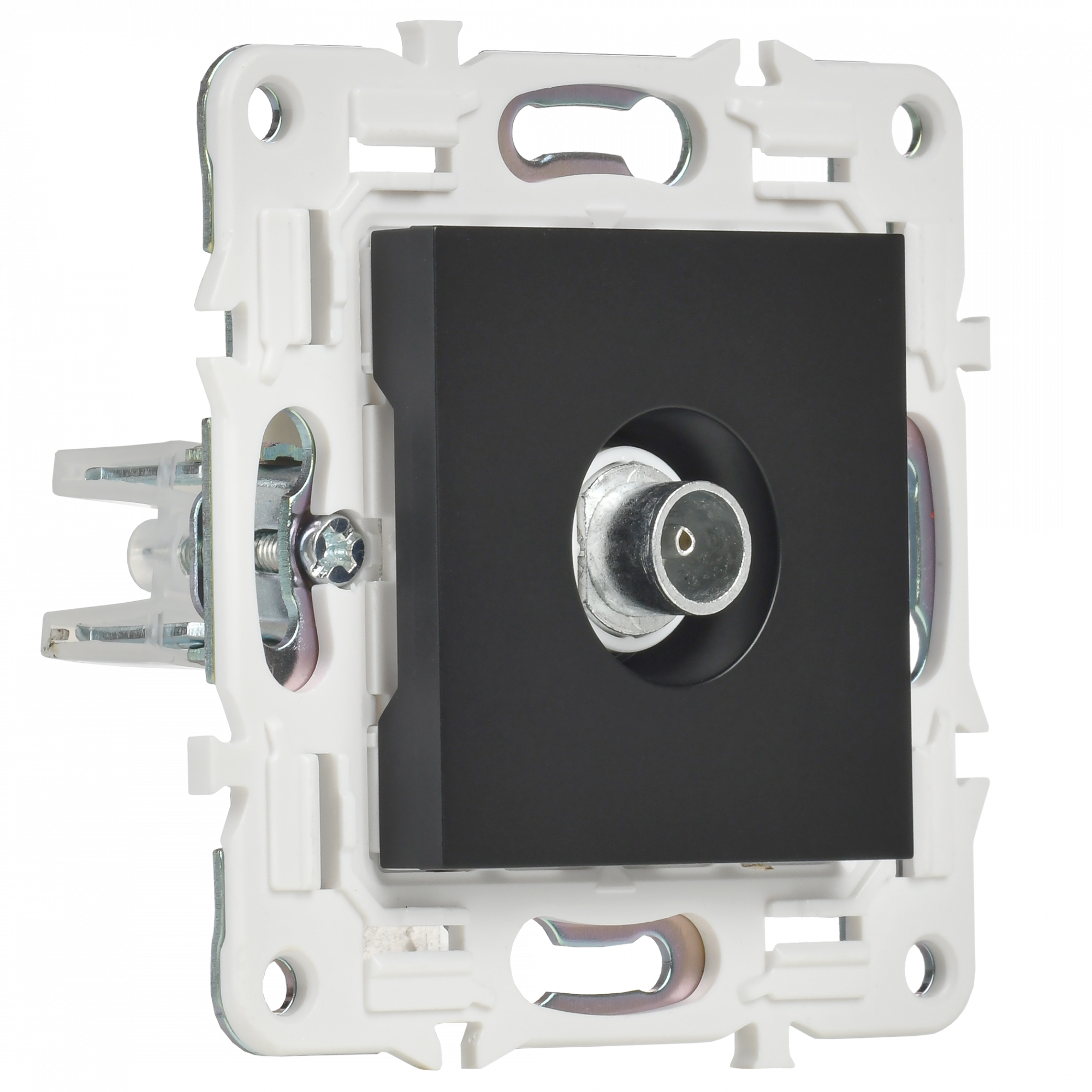 SKANDY Розетка TV оконечная SK-A12Bl черный IEK SK-A10-O-K02