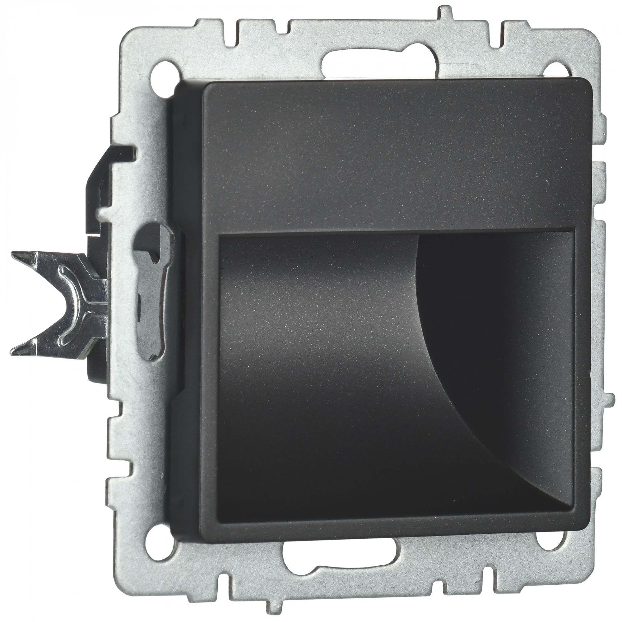 BRITE Подсветка LED встраиваемая ПЛ20-БрЧ черный IEK BR-FL20-K02
