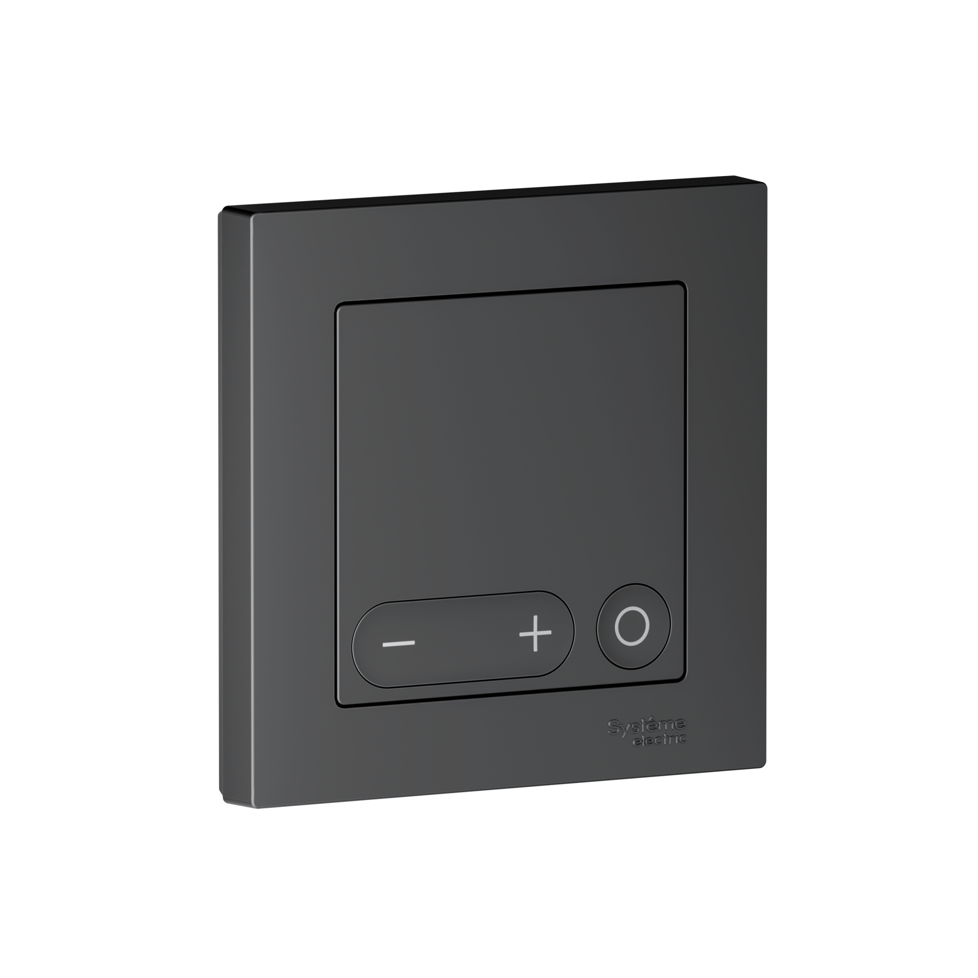 ATLASDESIGN SMART Термостат программируемый для   электрического теплого пола, Zigbee, 16 А, мех.,  ЧЕРНЫЙ Systeme Electric ATN001038Z