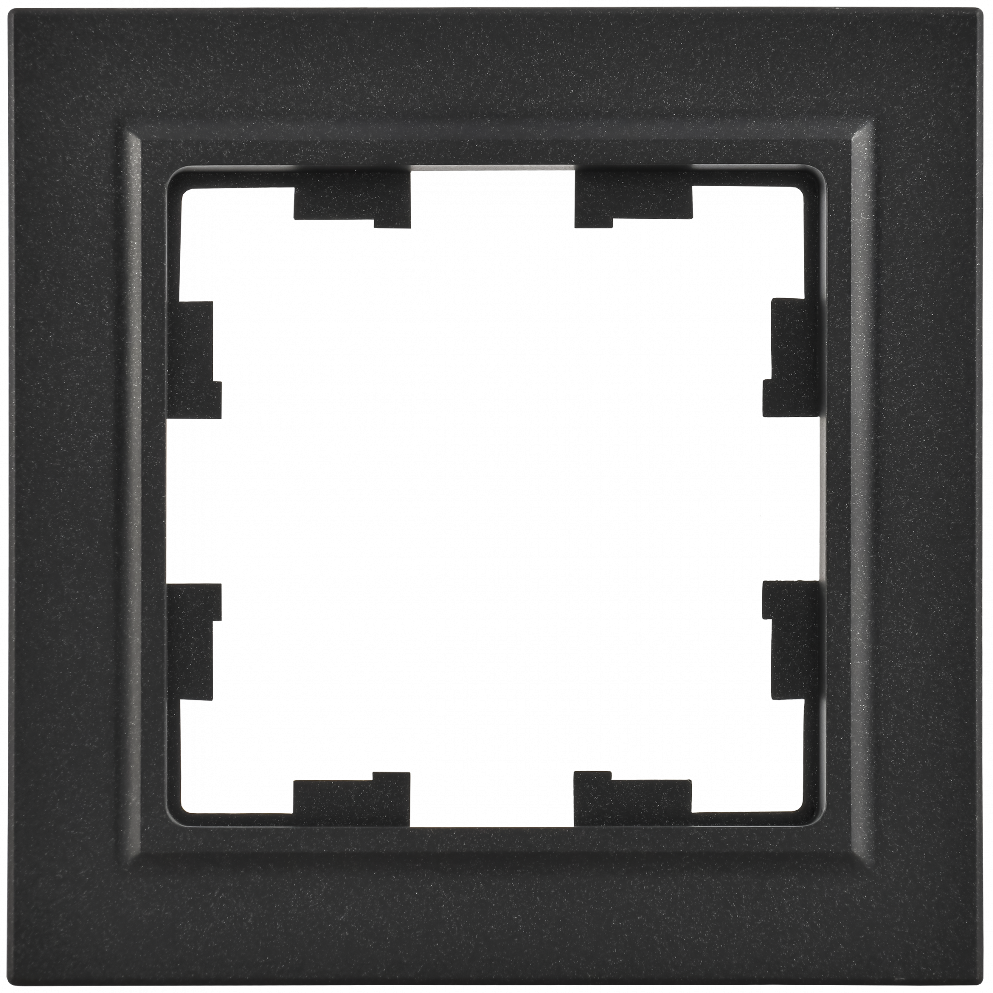 BRITE Рамка 1 пост РУ-1-БрЧ черный IEK BR-M12-K02