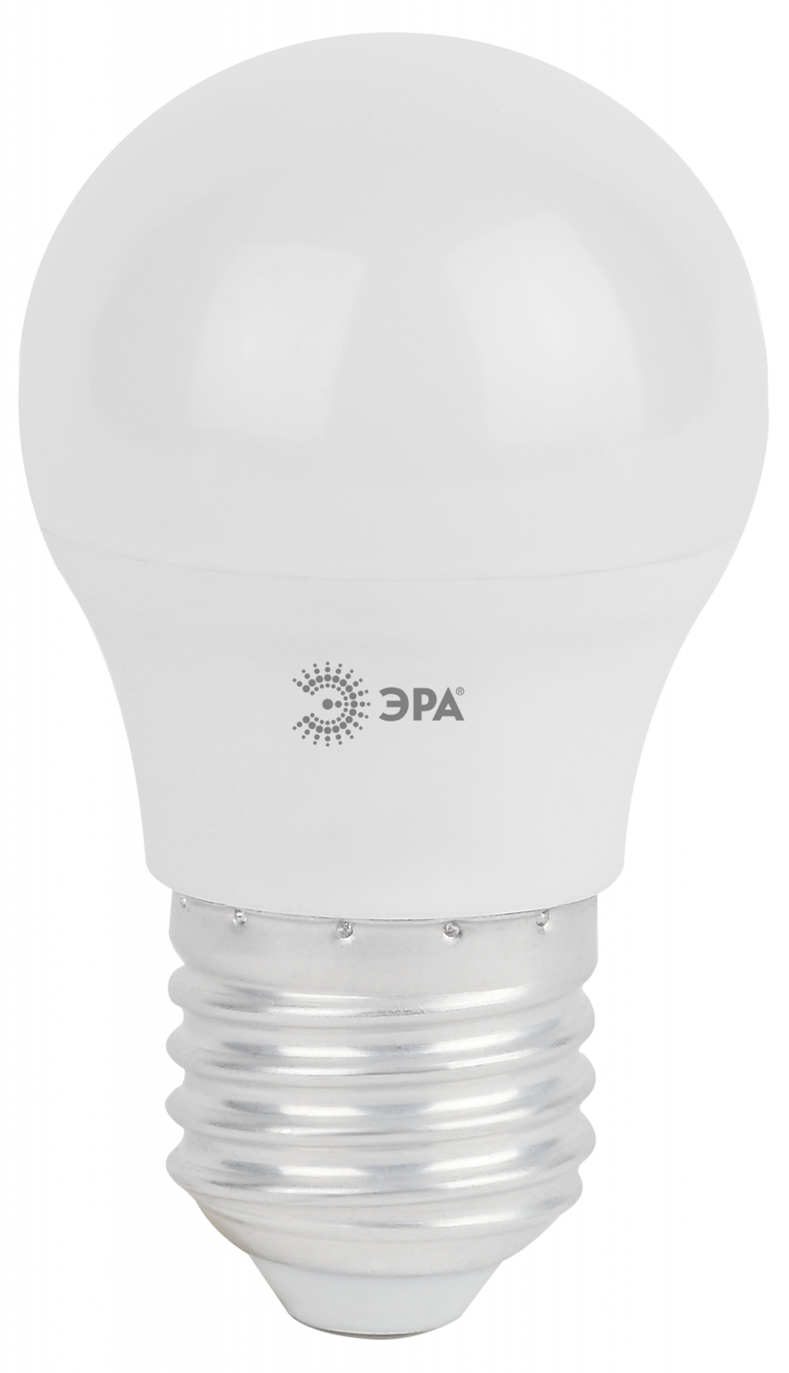 Лампа светодиодная LED 9 Вт 720Лм 6000К шар холодный E27 170-265В LED P45-9W-860-E27 Standart ЭРА Б0031412