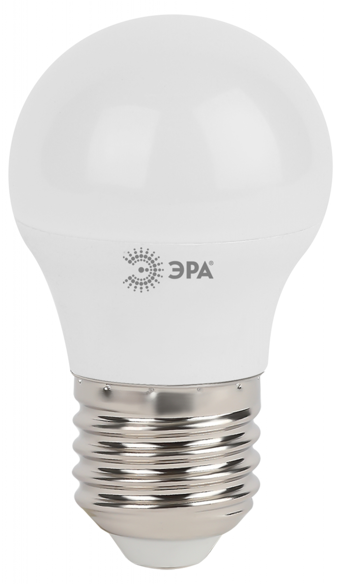 Лампа светодиодная LED 7 Вт 560Лм 6000К шар холодный E27 170-265В LED P45-7W-860-E27 Standart ЭРА Б0031402