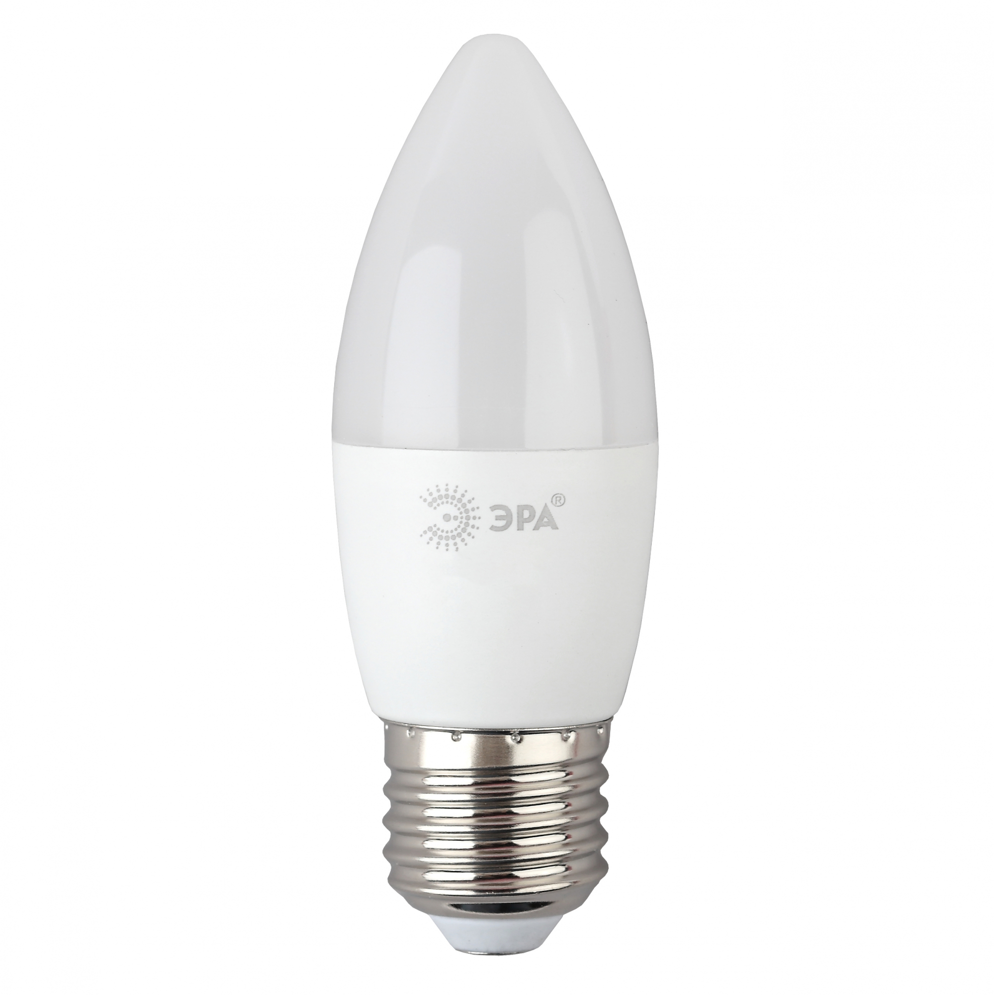 Лампа светодиодная LED 8 Вт 640Лм 4000К свеча нейтральный E27 220-240В LED B35-8W-840-E27 Red Line ЭРА Б0050695