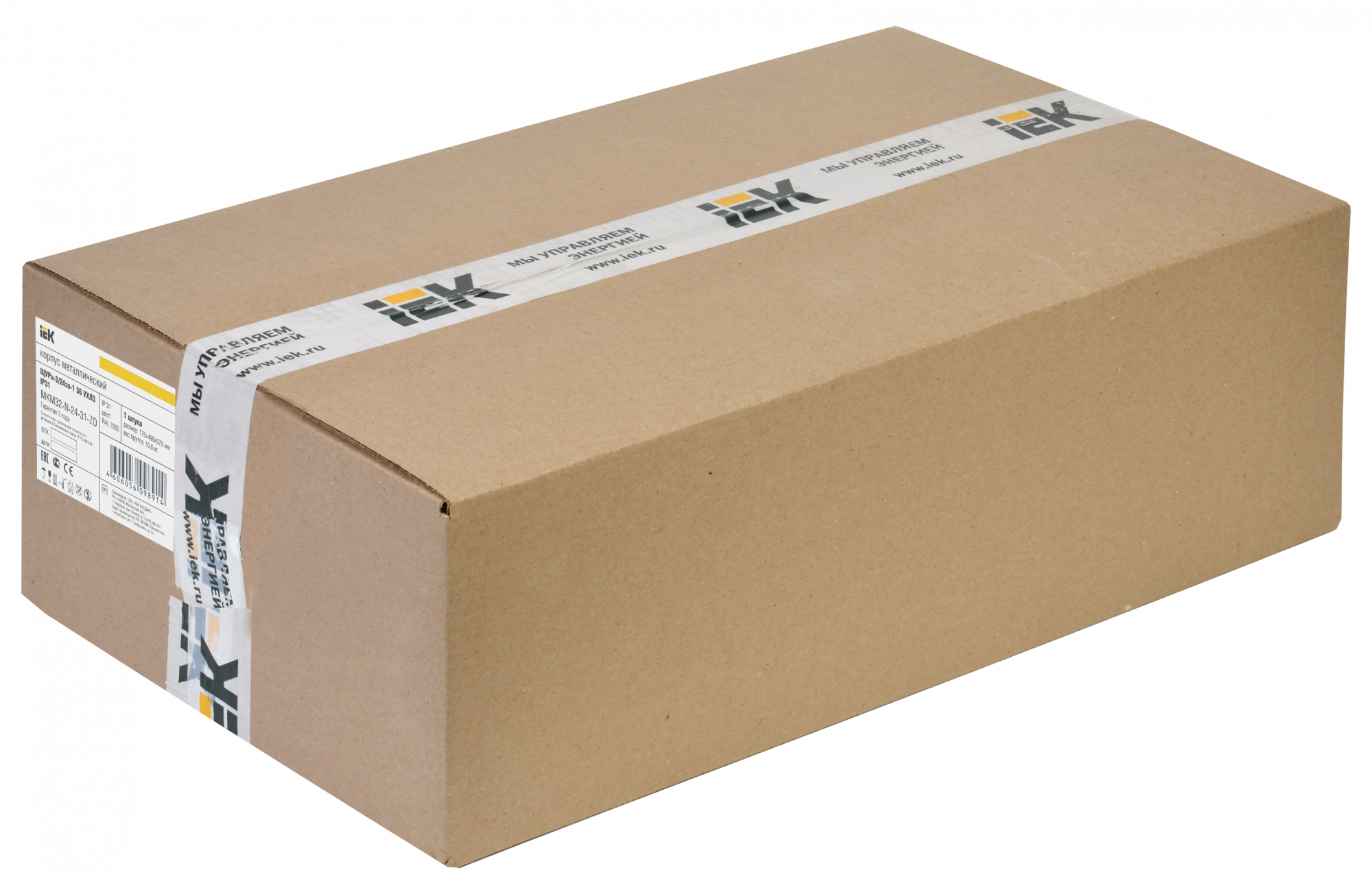 TITAN Корпус металлический ЩУРн-3/24 (560х480х165)IP31 IEK MKM32-N-24-31-ZO