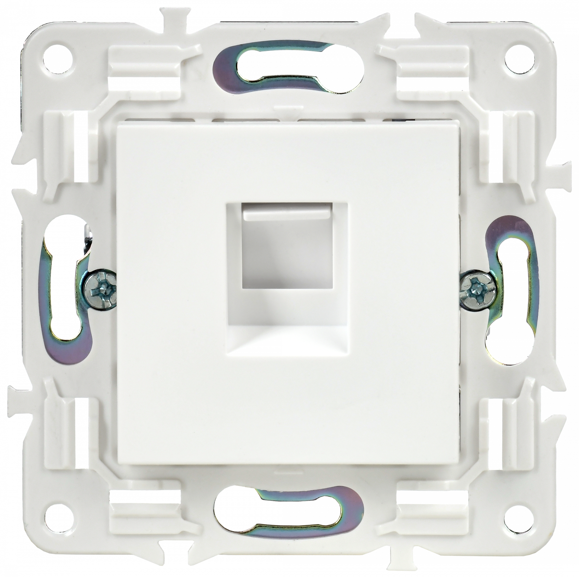 SKANDY Розетка компьютерная RJ45 кат.5E SK-K01W арктический белый IEK SK-K10-1-K01