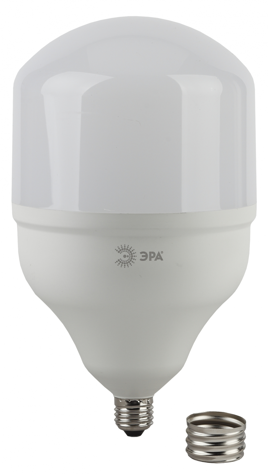 Лампа светодиодная LED 65 Вт 5200Лм 4000К T160 нейтральный E27/E40 (переходник) 170-265В LED POWER T160-65W-4000-E27/E40 ЭРА Б0027923