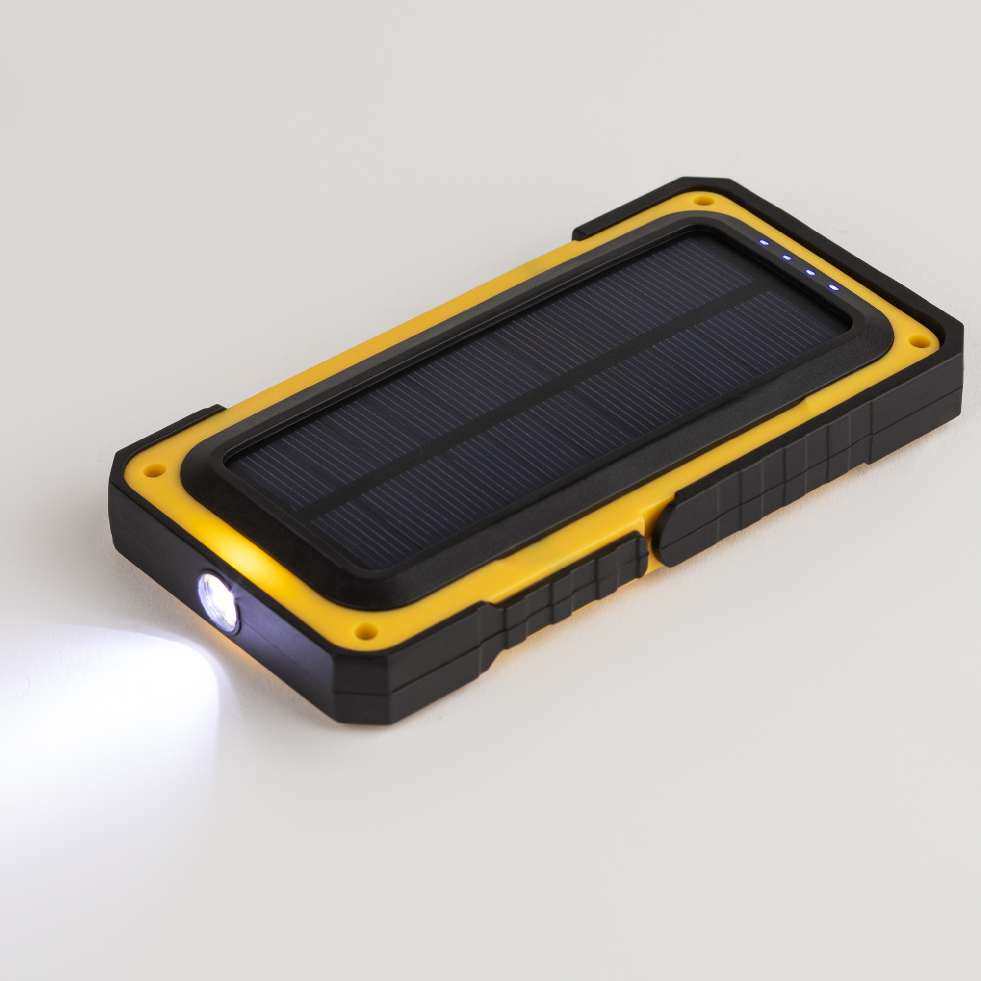 Фонарь светодиодный Рабочие Практик RA-811 ручной, аккумуляторный, 15 Вт COB, powerbank, солнечная батарея, магнит ЭРА Б0054472